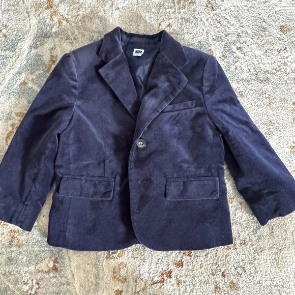 Janie & Jack Velvet Blazer (Size 2)